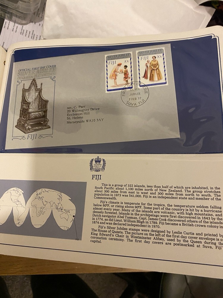 1977 Silver Jubilee Commonwealth FDC