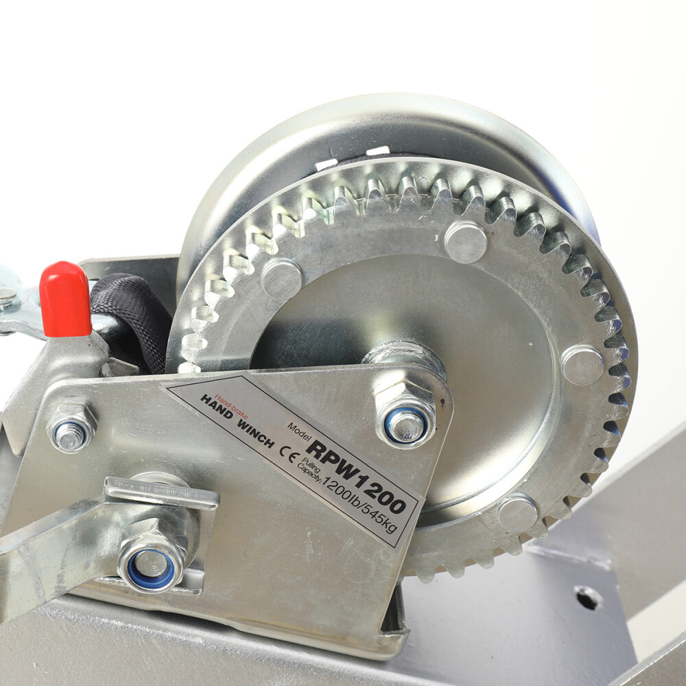 Boat Trailer Winch Stand with Roller Multiple Height Adjustments 3"x4"Frames