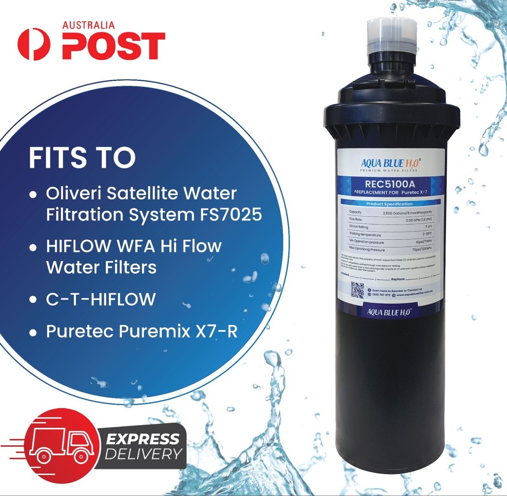 Oliveri Inline Water Filtration Replacement Cartridge FR5910