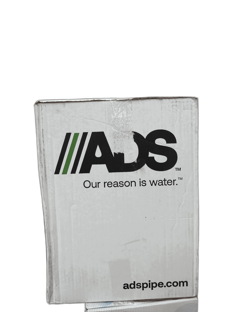 Advanced Drainage Systems 12" x 16" Black Plastic Drainage 6-Hole Catch Basin