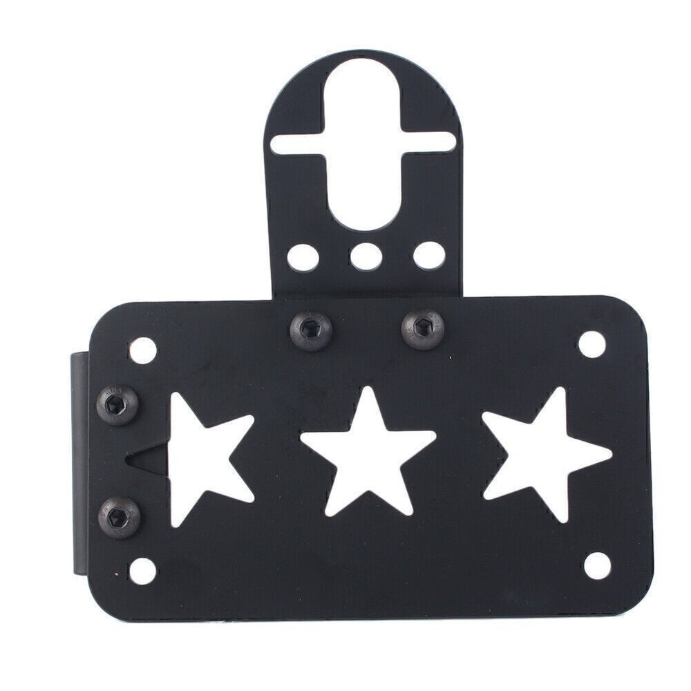 Tail Light License Plate Holder Side Mount Bracket fit Harley Chopper Motor