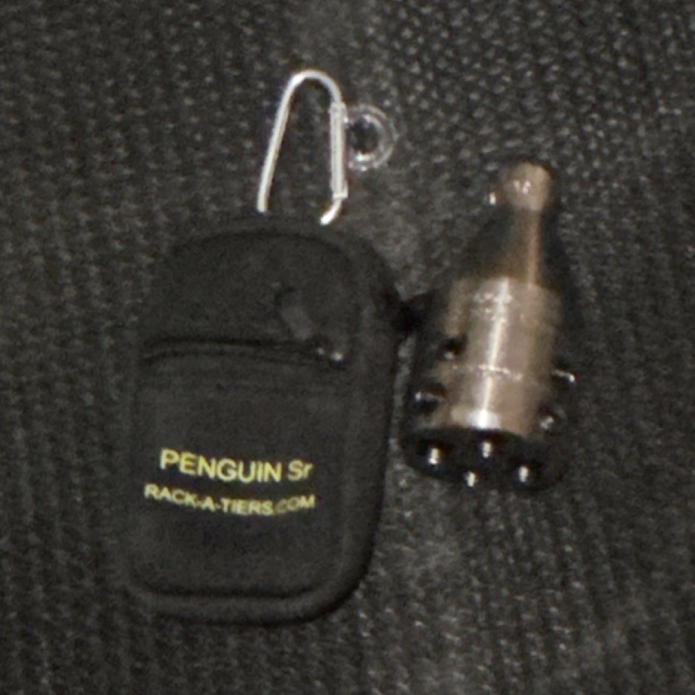 Rack-A-Tiers Penguin Sr Cable Puller with Black Sheath Electrical Tool