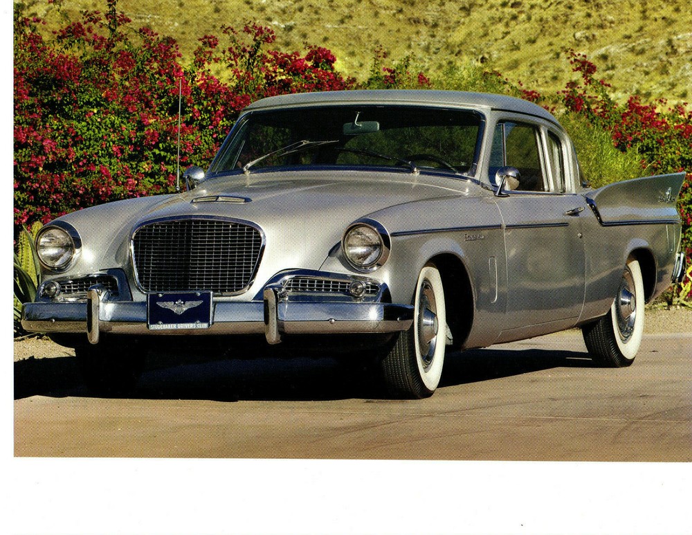 1960 STUDEBAKER HAWK ~ GREAT CALENDAR PHOTO / PICTURE