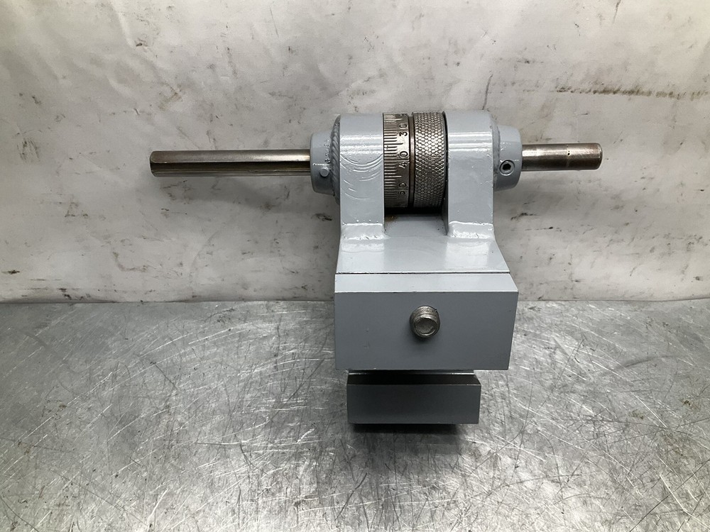 24" Lathe Carriage Stop Micrometer Fabricated