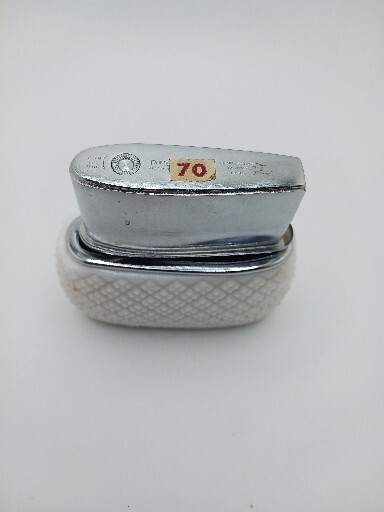 Vintage Ronson Varaflame Table Lighter . Made in England Untested Chip On Top