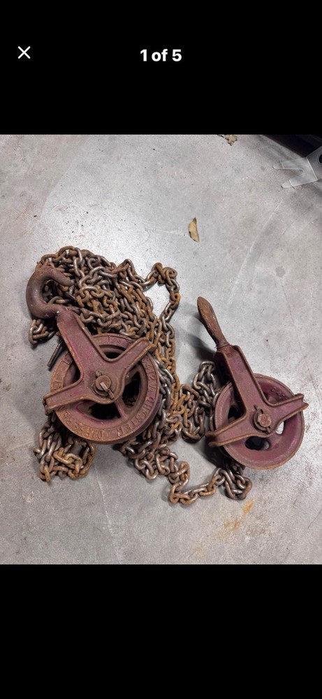 Chester C412 Cast Iron Chain Hoist