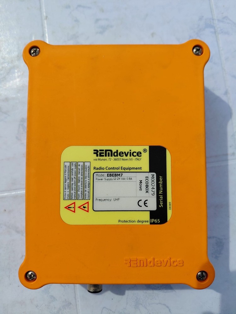 REMdevice Industrial Radio Remote control And Receiver Unit