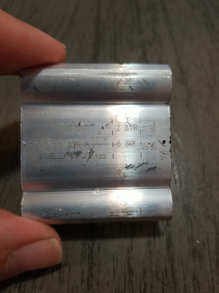 25-PACK THOMAS & BETTS BLACKBURN WR189 WIDE RANGE COMPRESSION CONNECTOR H-TAP