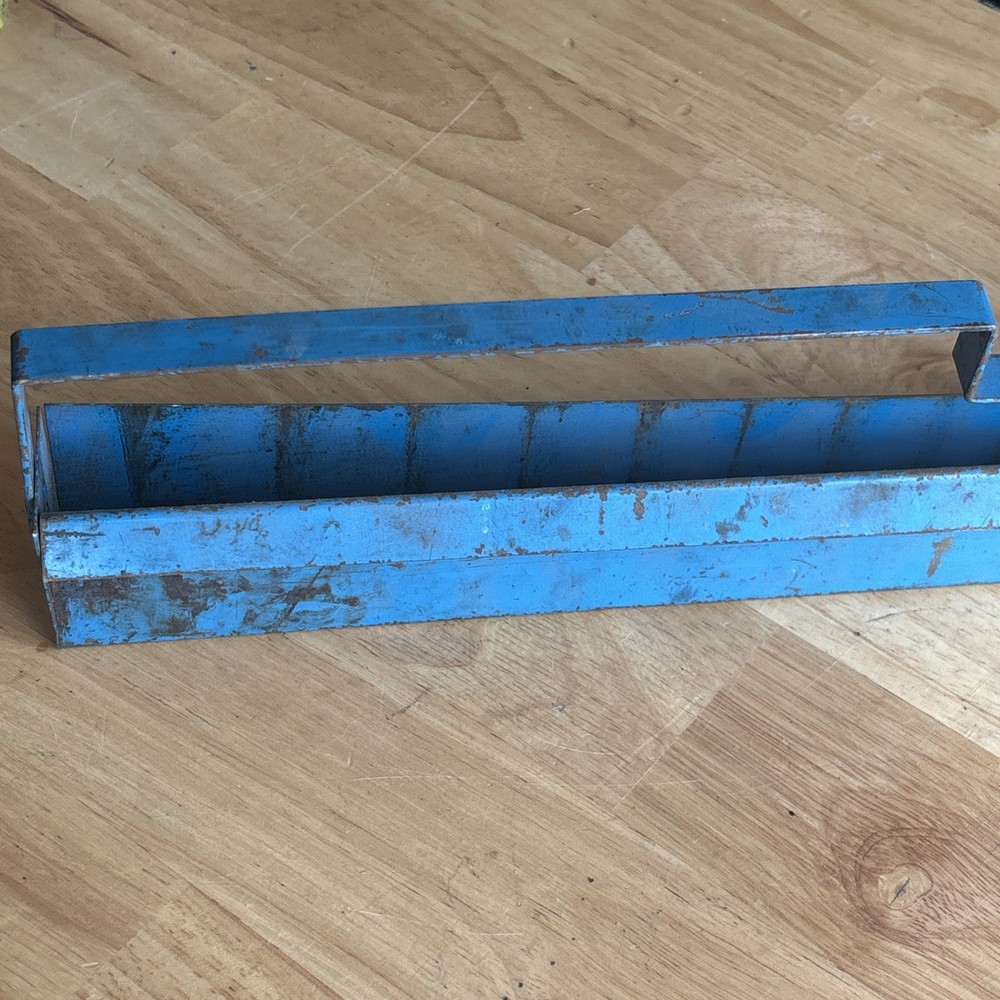 Matco Tools 12.5" Long Deep Socket Tray Holder Organizer Blue Vintage