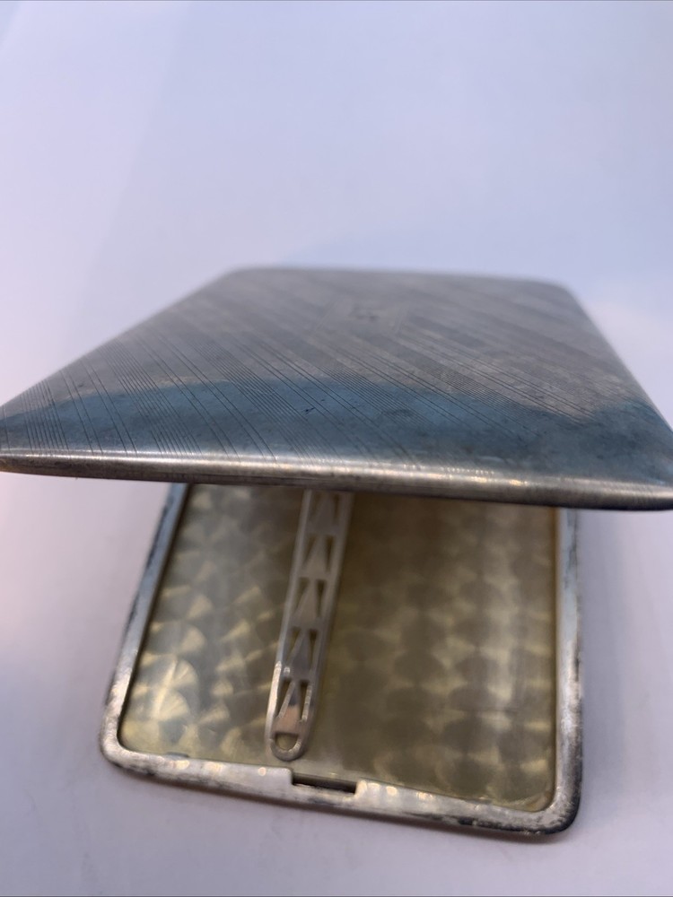 Vintage Napier Sterling Silver Cigarette Case