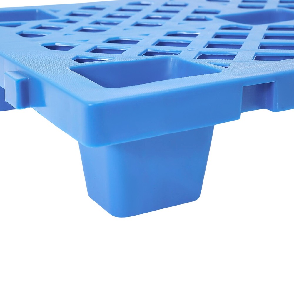 60x40x10cm 6Pcs Plastic Pallets Rectangular Pallets Interlocking Storage Pallets