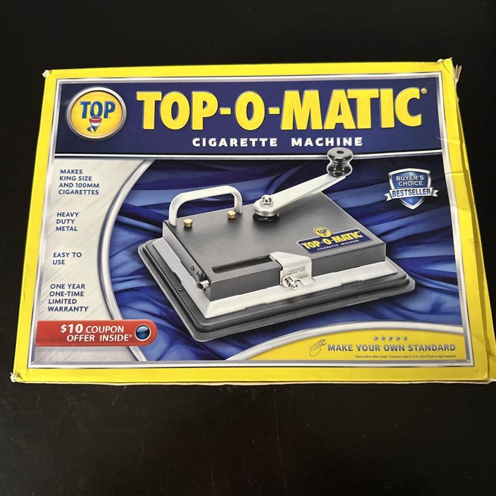 Top-O-Matic Cigarette Rolling Machine