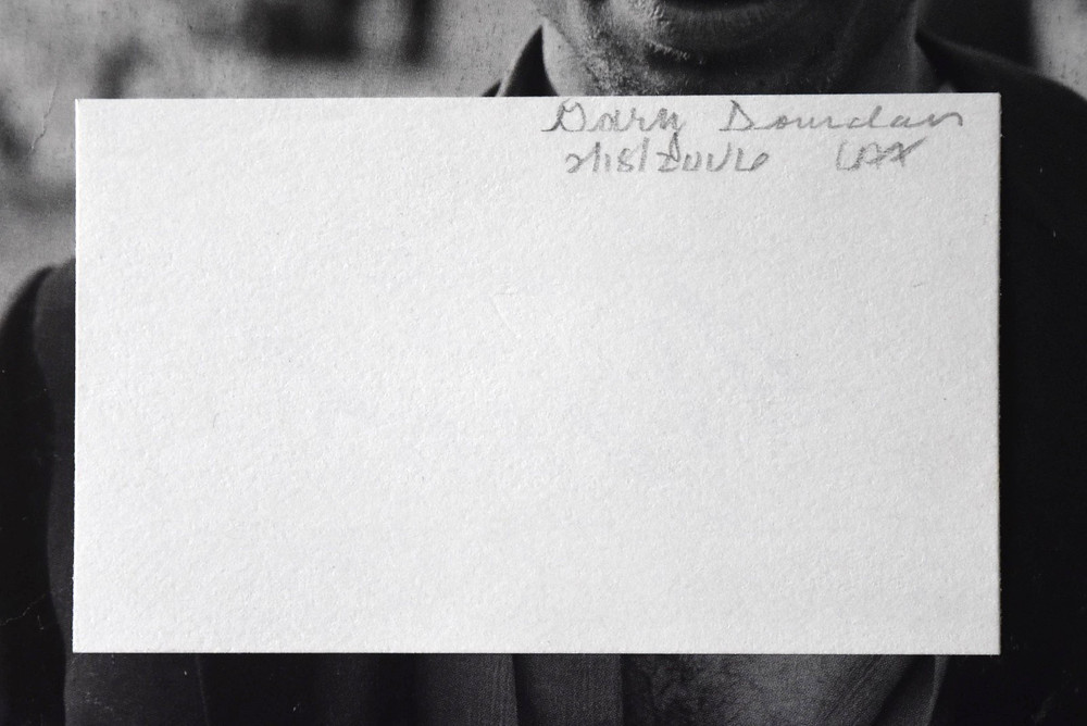 Gary Dourdan Hand Signed Card