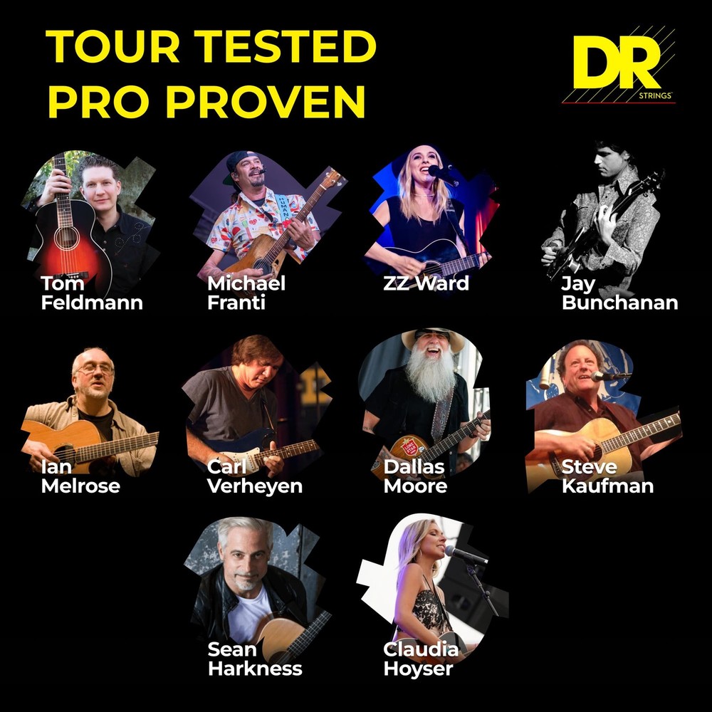 DR Strings NRA-12 Hi-Def Neon Black