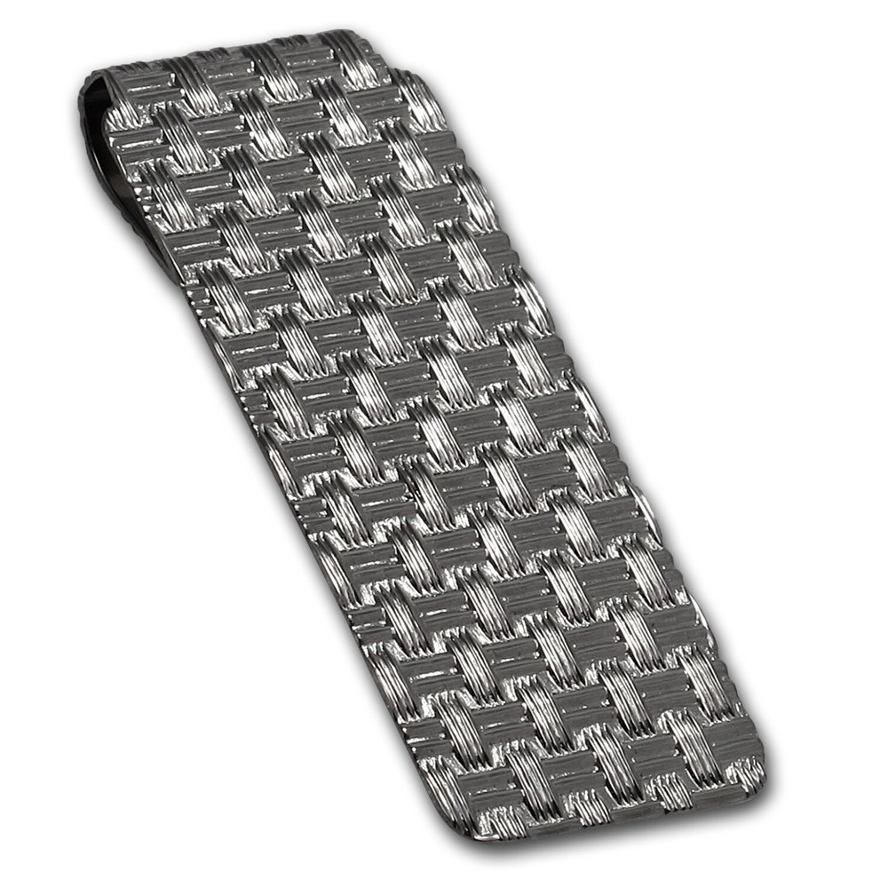 Sterling Silver Textured Money Clip
