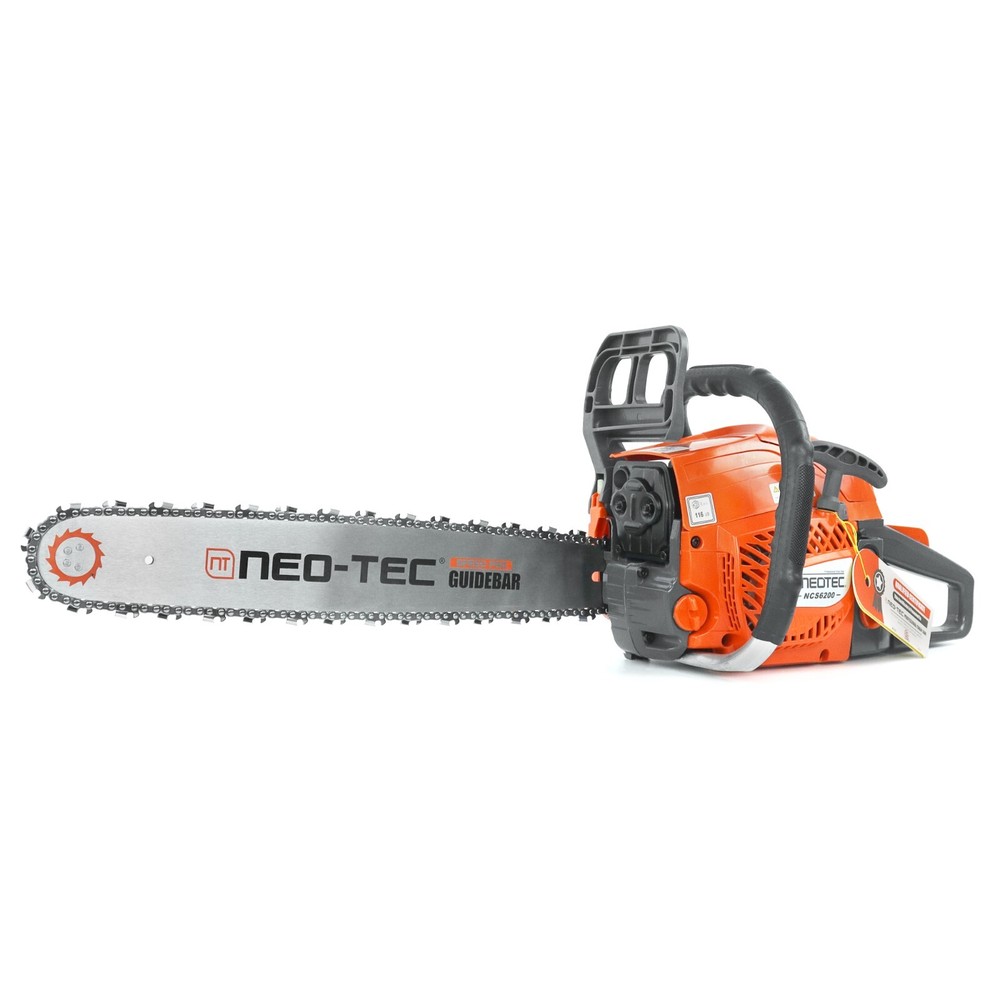 62cc Gas Top Handle Chainsaw with 20'' Bar Chain 2-Stroke Engine Cut Tree Wood