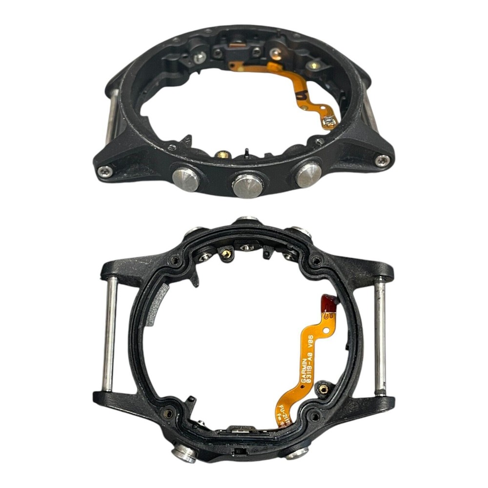 Garmin Fenix 5 Plus Main Shell Housing Replacement Grade B  (Black & Silver)