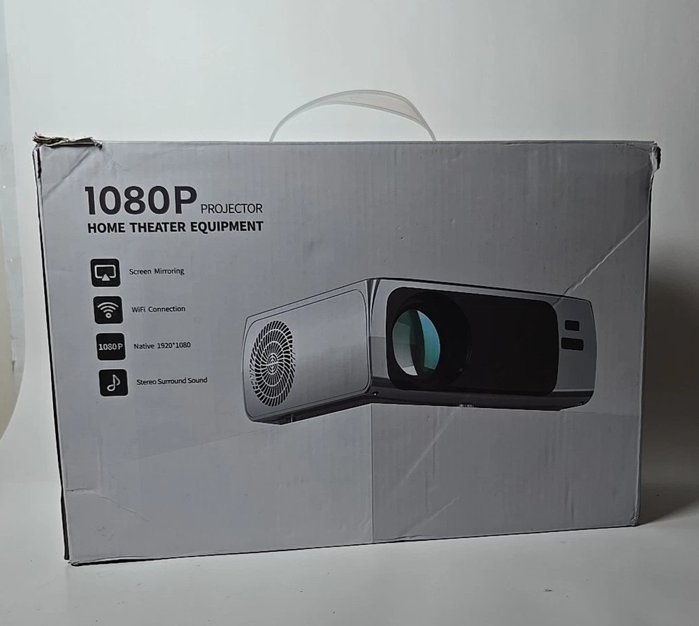 Native 1080p Projector - Betife WiFi Bluetooth Projector