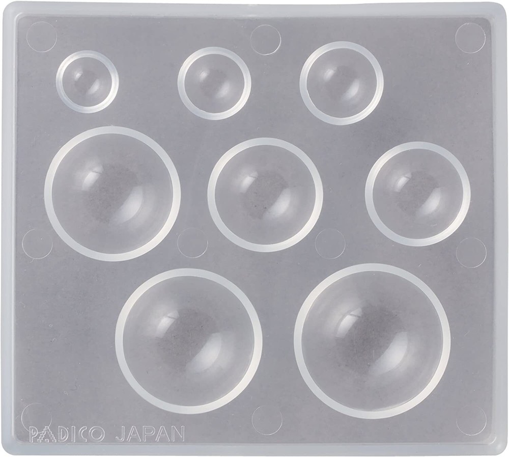 Pajico UV Resin Soft Mold Hemispheres 404176