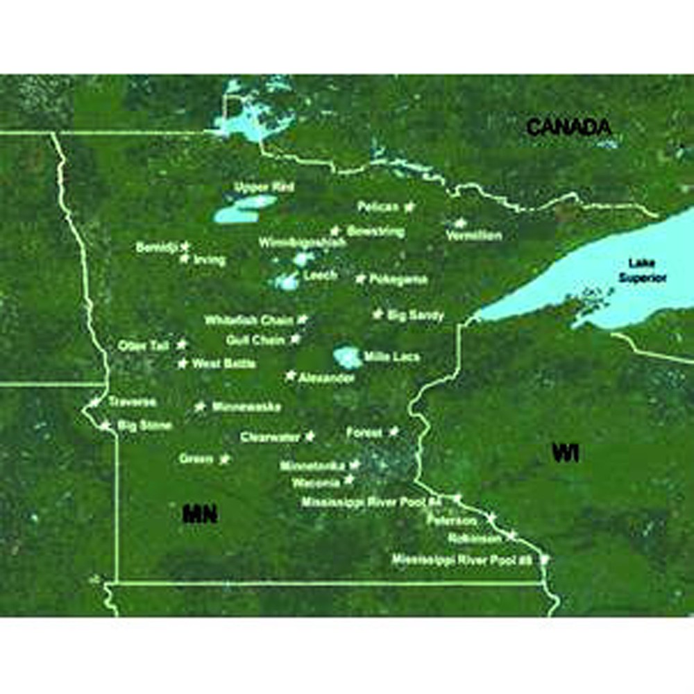 Garmin LakeMaster Minnesota MicroSD Data Card