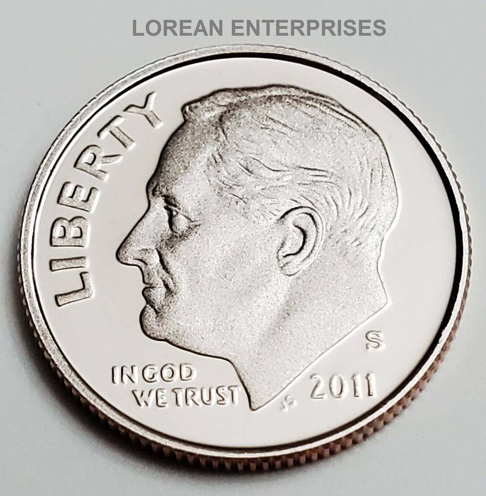 2011 S Roosevelt Dime CLAD ✼ PROOF✼