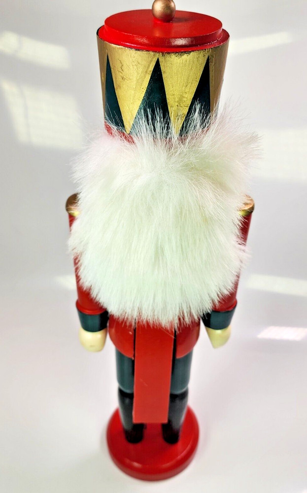 15" Nutcracker Red Yellow