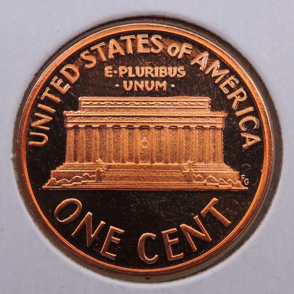 1992 S Proof Lincoln Memorial Cent