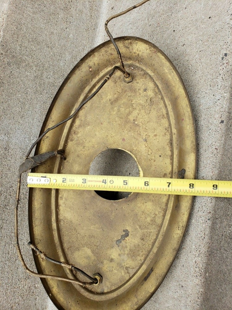 Vintage / Antique Victorian Ceiling Light 2 Lights Electric