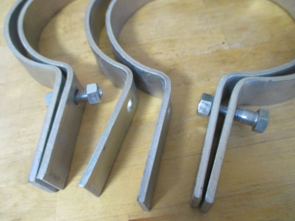 Pipe Riser Clamps (3 Pack) E50 6" -- Made In USA