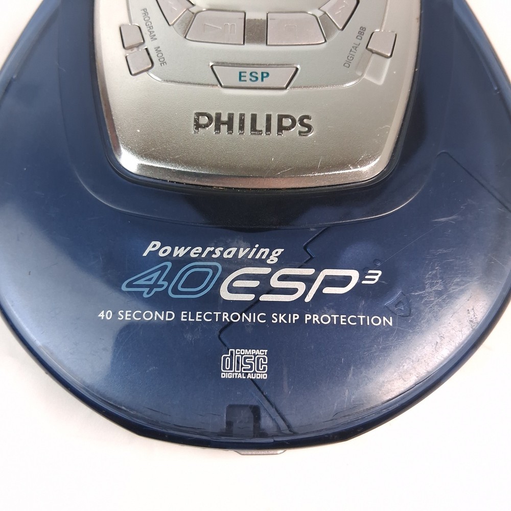 Philips Powersaving 40 ESP3 Personal CD Player 40 Second Skip Protection
