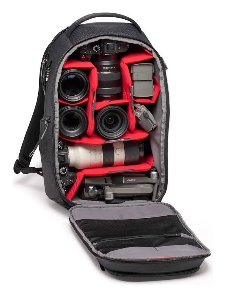 Manfrotto MB PL2-BP-FL-M Camera Bag Black Backpack