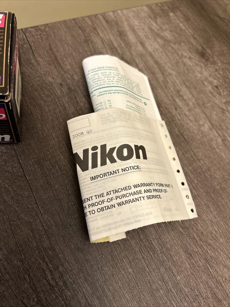 Nikon One Touch Zoom Af 38-70mm With Box Untested