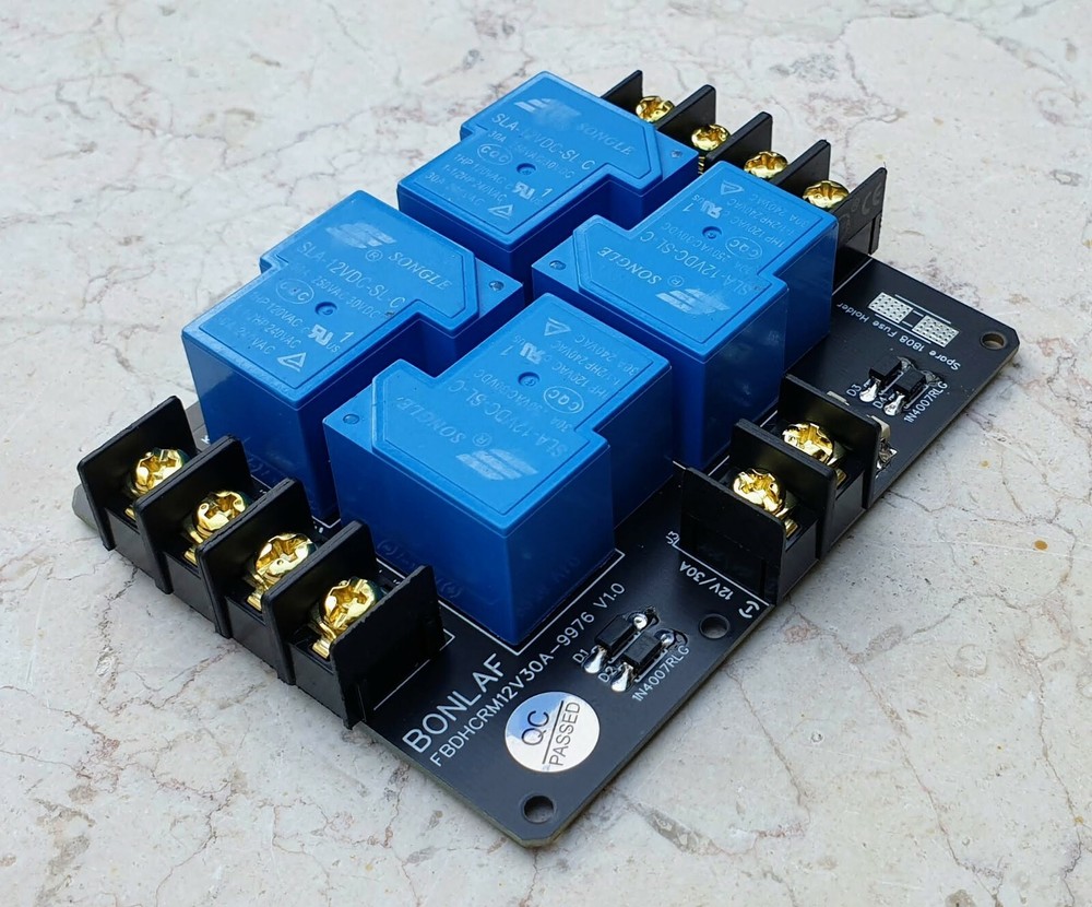 12V 30A Dual Channel Relay Module Solar PV Panel Sun Tracking Control Board DIY