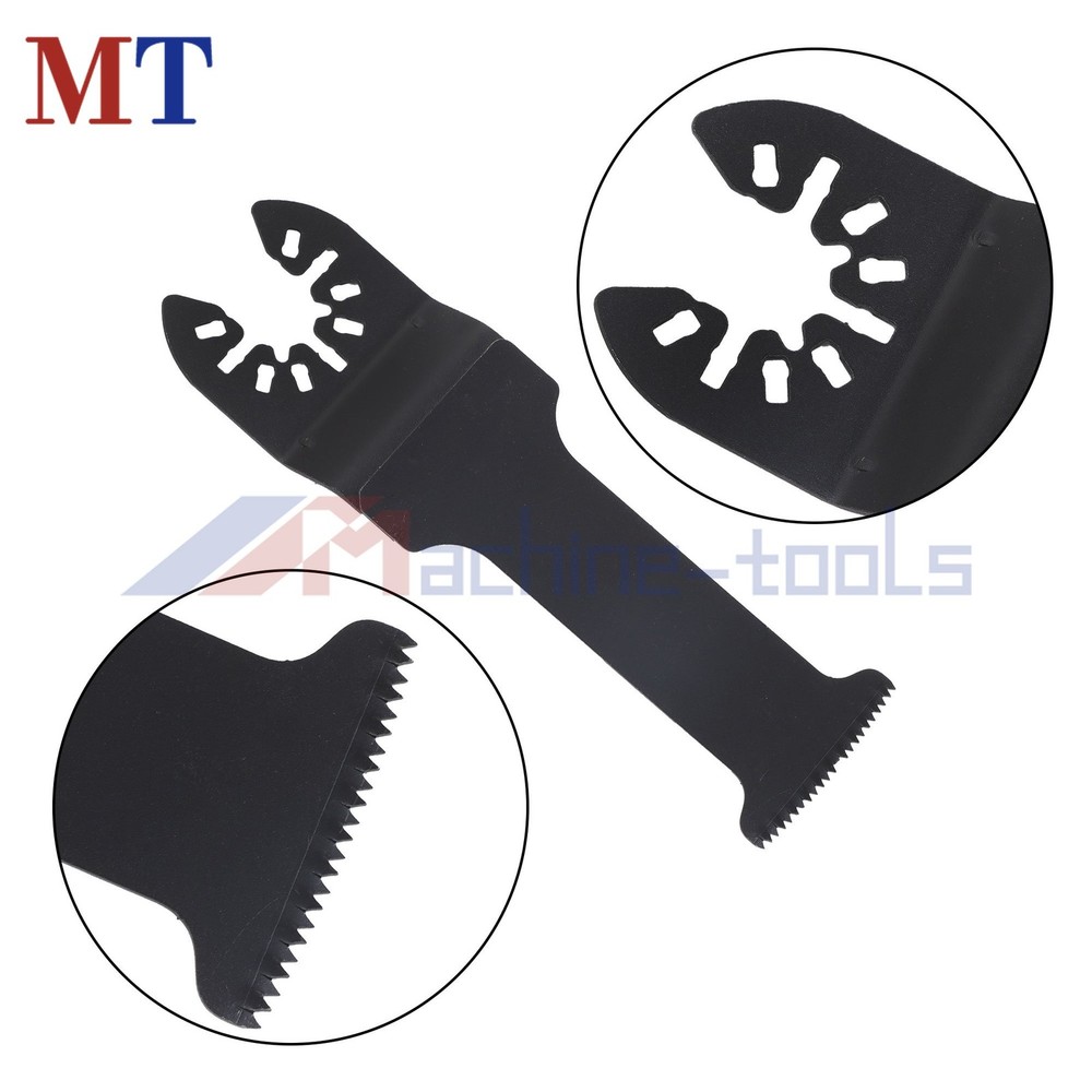 20 PACK Extra Long Titanium Oscillating Tool Blades & Curved Edge Blades