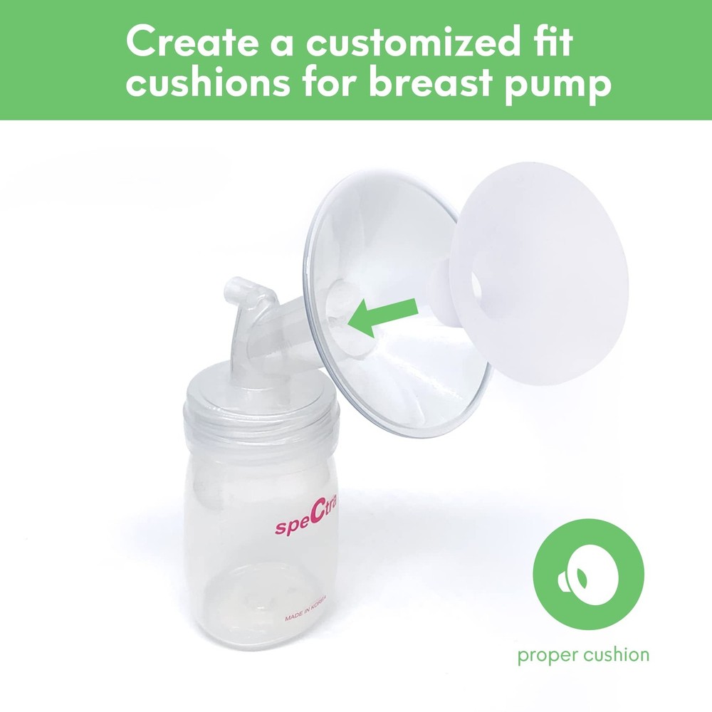 Breast Pump Cushion Inserts for 2426mm Flanges | Silicone Nipple Shields 2 pc
