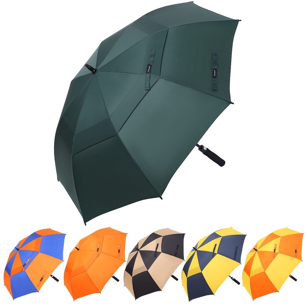 Doubwell Golf Umbrella 54/68 Inch Automatic Large Windproof Umbrella Oversized