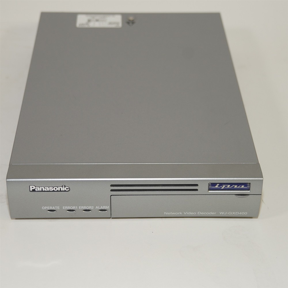 Panasonic i-PRO WJ-GXD400 Network Multi Channel High Definition Video Decoder
