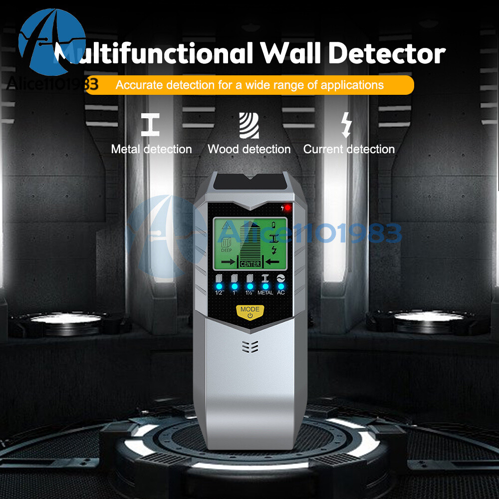 Stud Finder 5 in 1 Multi-Function Wall Stud Sensor Detector with LCD Display