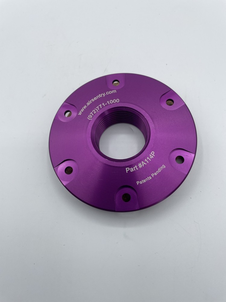 Air Sentry Threaded Collar Bung Adapter Plate Hydraulic A114p