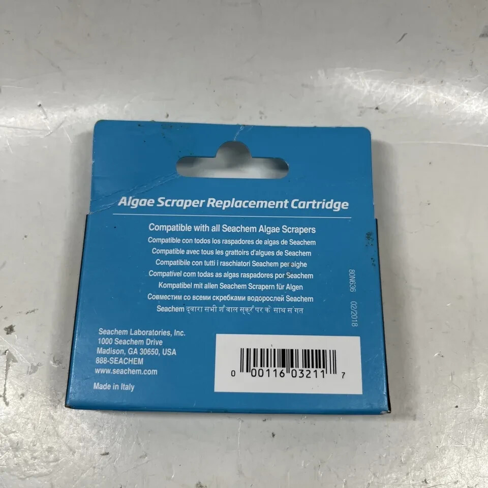 Seachem Algae Scraper Replacement Kit Fish Tank Aquarium Cleaning Maintenance