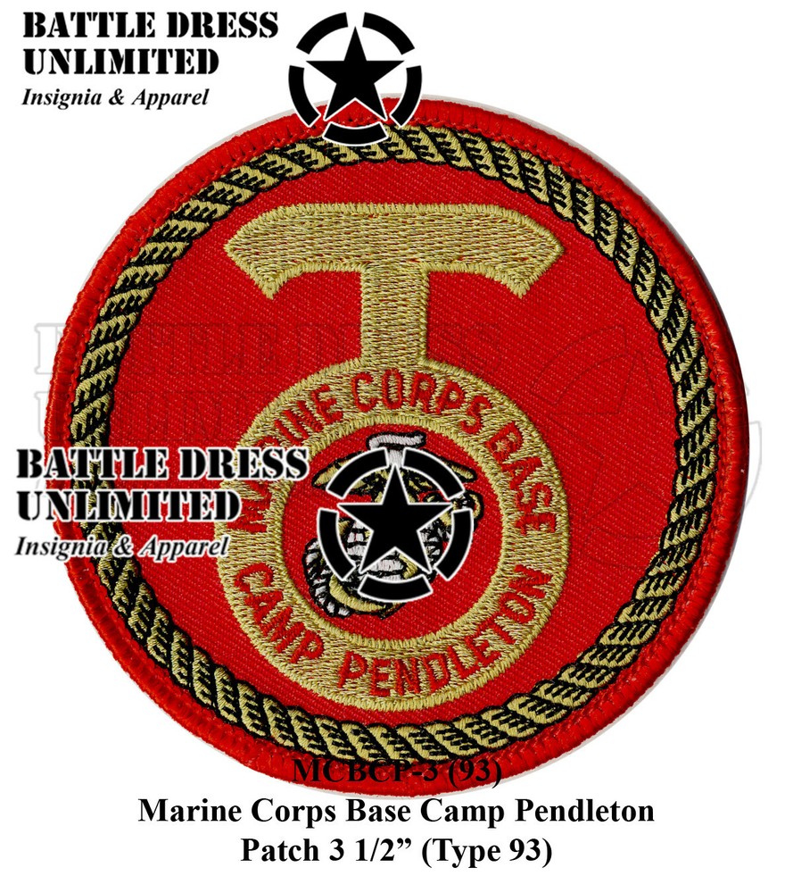 MCB Camp Pendleton Patch (CamPen)