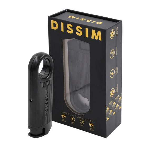 Slim Torch Metal Lighter -Single Torch Windproof Lighter