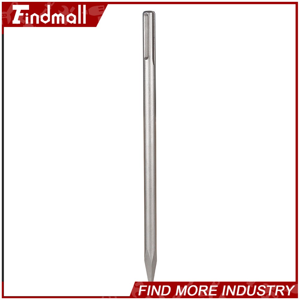Findmall 3 Pack SDS Max Chisel Rotary Hammer Drill Chisel Bits Set For Drilling
