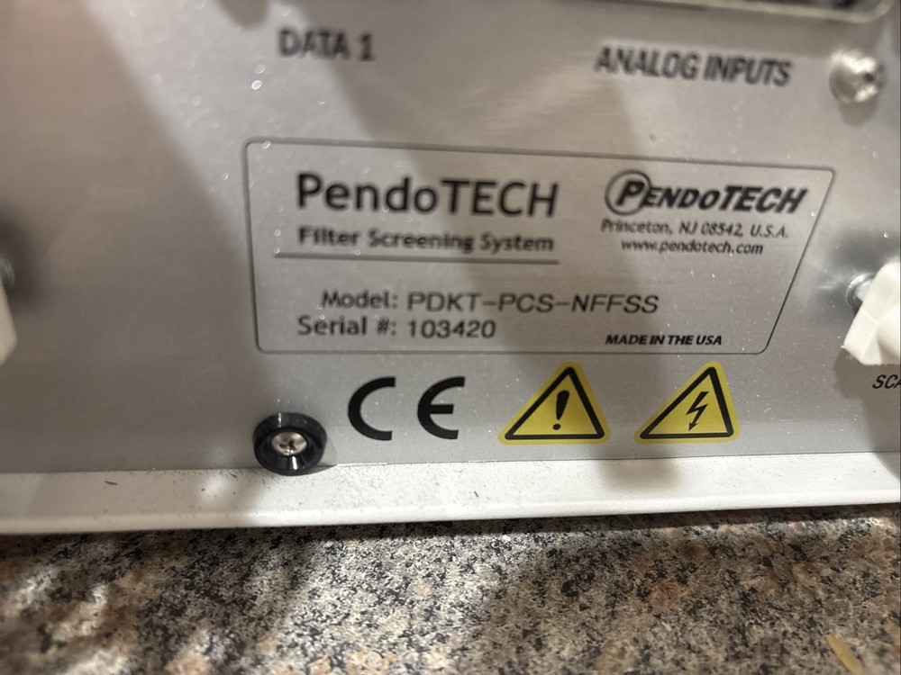 PendoTech Filter Screening System Controller, Pump Module