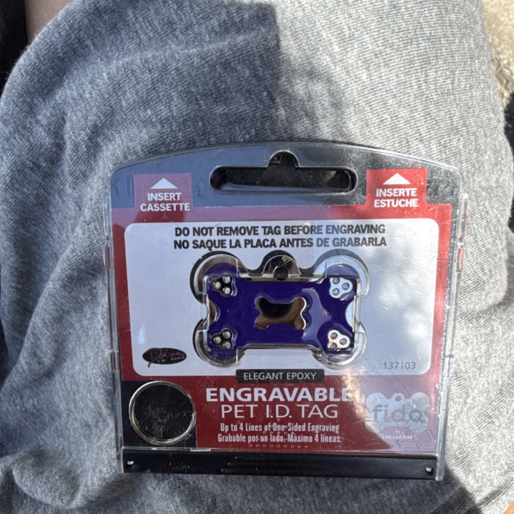 Fido by Hillman Engravable Personalized Pet ID Bundle 10ct