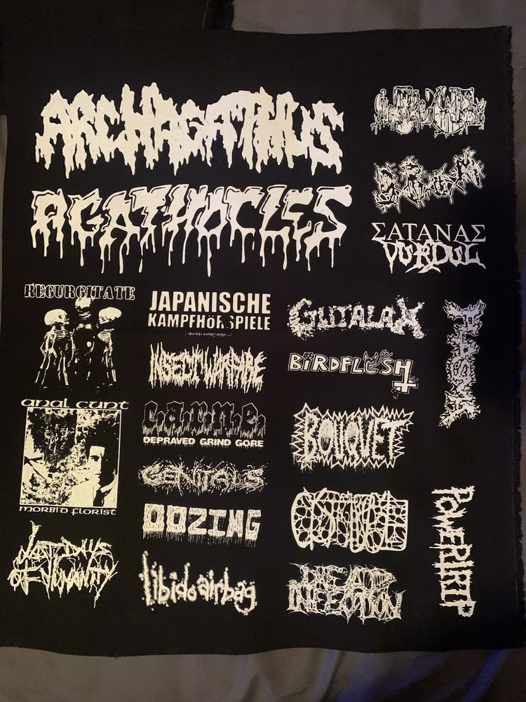 Goregrind Patches Sheet