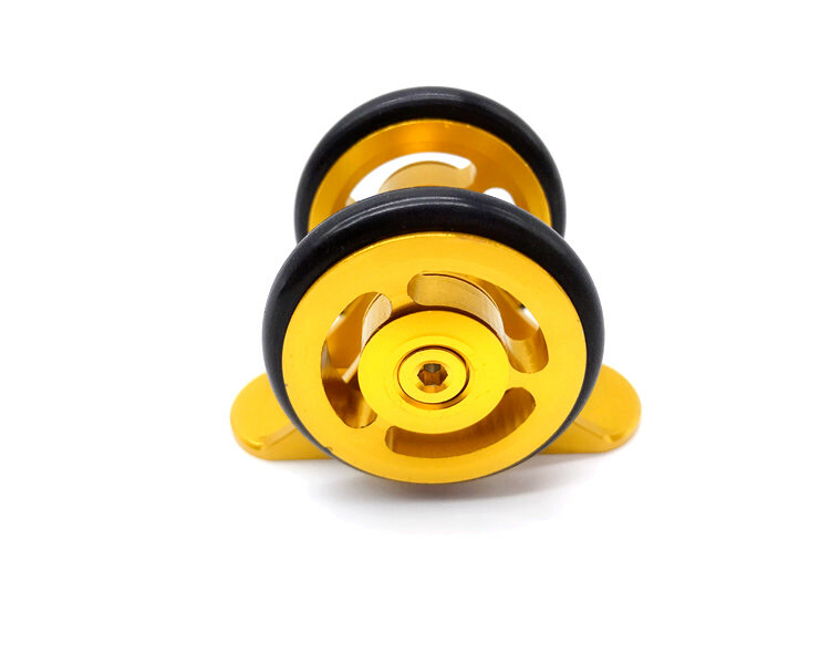 MINI MUDGUARD WHEEL DOUBLE ROLLER for BROMPTON FOLDING BIKE