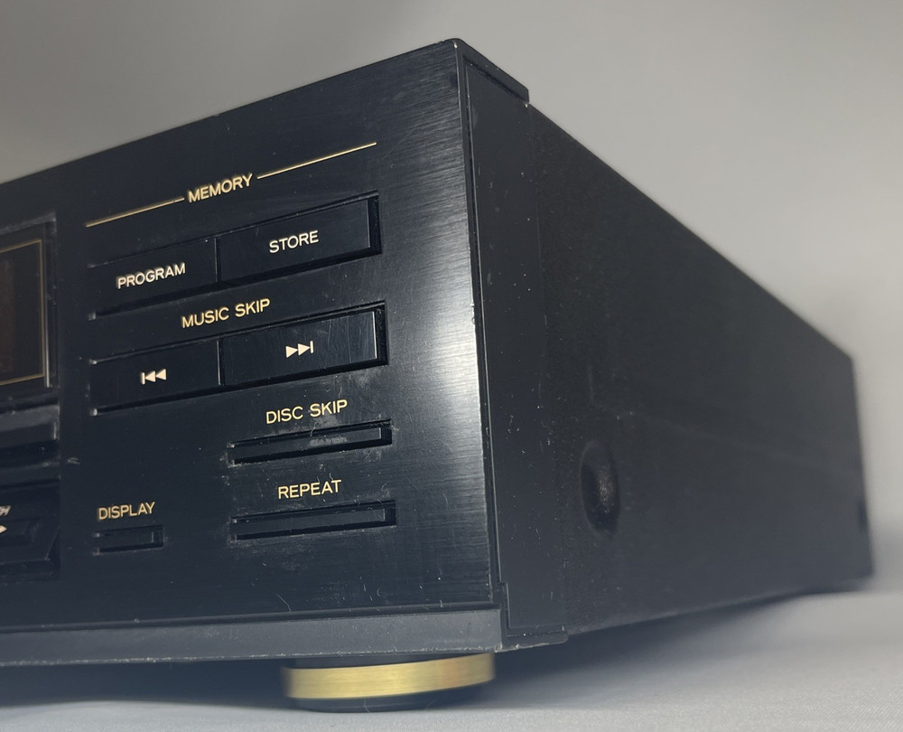 TESTED TEAC PD-800M CD Multi Player 6 Disc 3 Beam Laserdiode + Magazine BUNDLE
