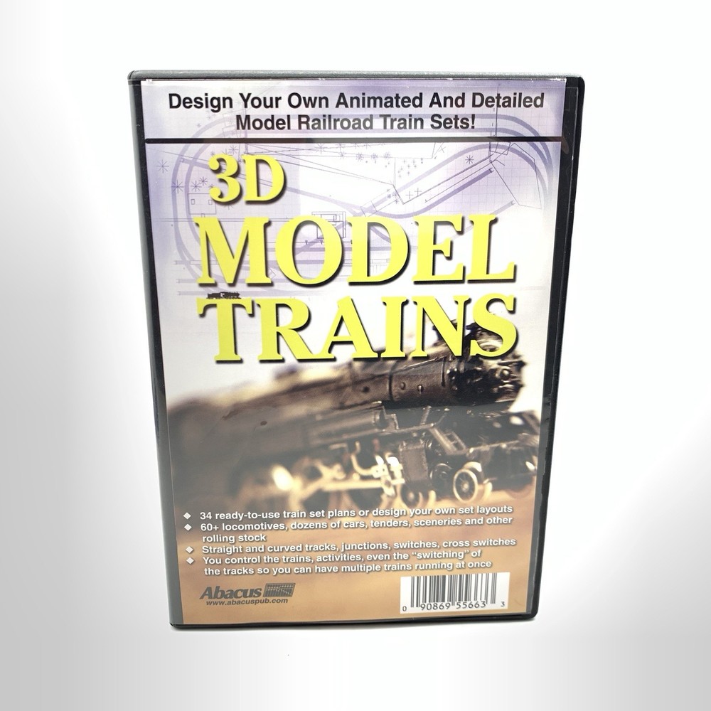 3d Model Trains Design Software by Abacus for PC 2007 Simulator
