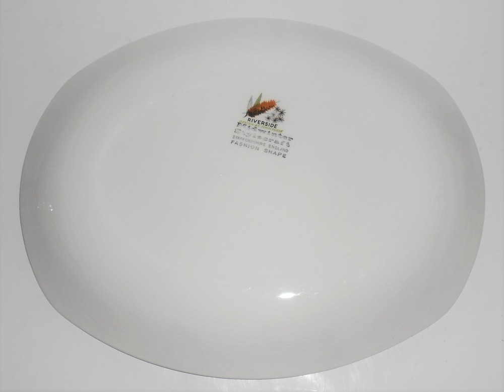 Midwinter Pottery Cattails Riverside Platter
